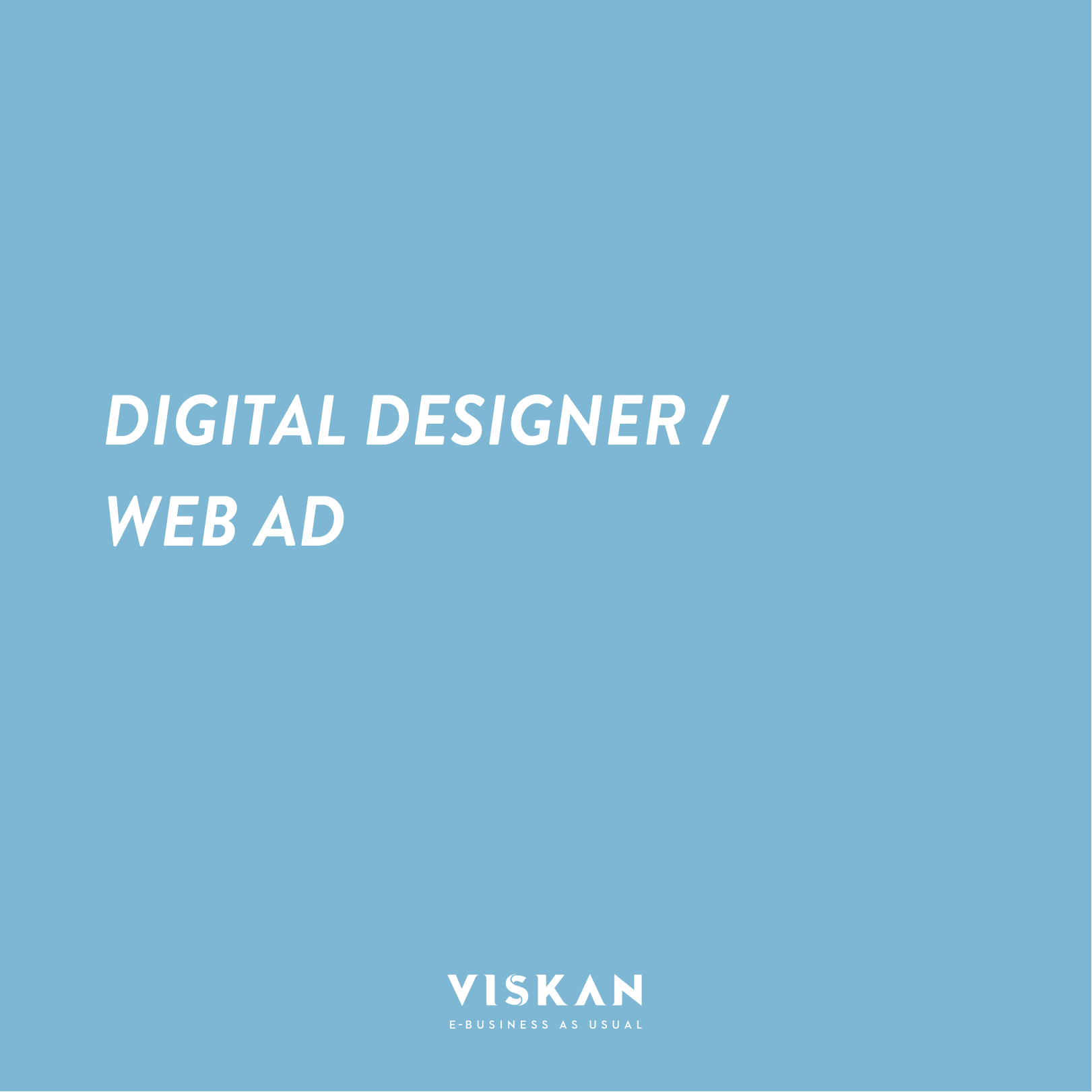 Digital Designer /WEB AD